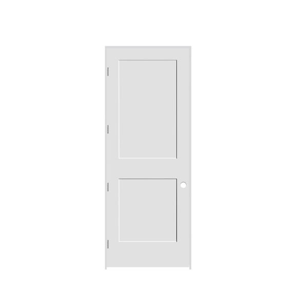 Trimlite 30801388402Rh26d4916 36" By 96" Shaker 2-Panel Right Hand Handed Interior
