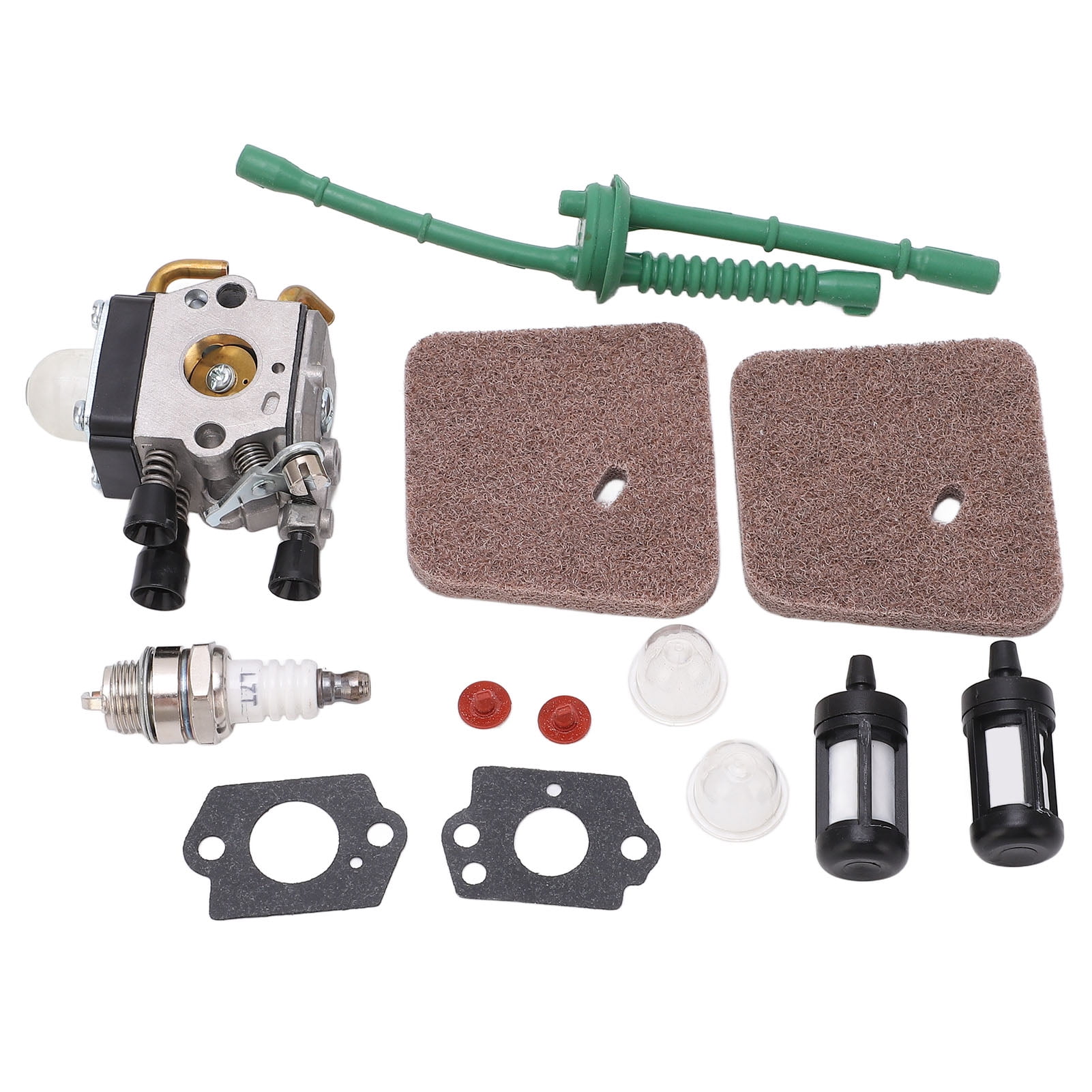Trimmer Carburetor Kit Carburetor Sparking Plug Fuel Filter Primer Bulb