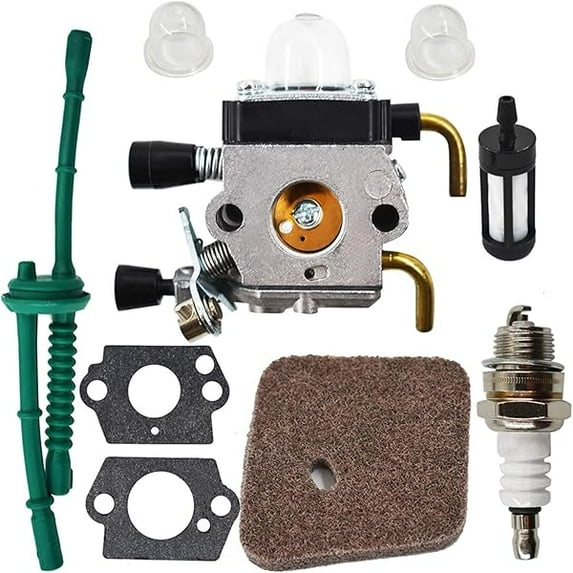 Trimmer Carburetor Kit Replacement compatible with Stihl FS55R FS45 ...