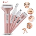 thumbnail image 1 of Triani Trimmer Electric Women Shaver 4 in 1 Multi-function Electric Hair Shaver Nose Hair Trimmer Kit (Rose Gold), 1 of 8