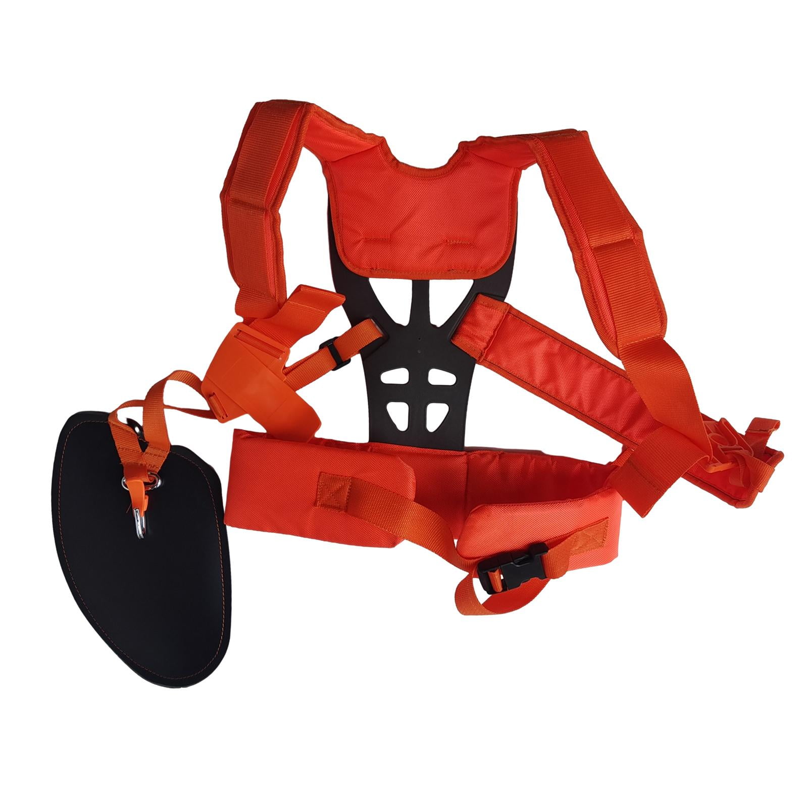 Trimmer Harness Strimmer Double Shoulder Strap Durable with Padded Belt