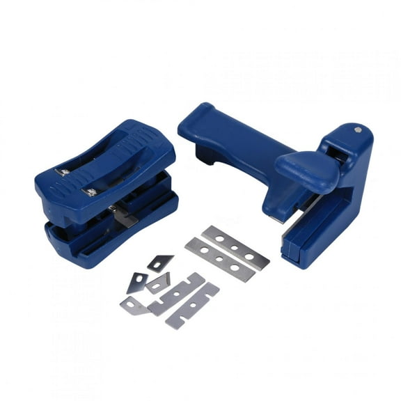 Trimmer, Head And Tail Trimmer Blue Manual Trimming Device, For Panel Furniture Cabinet Production Carpenter Hardware Banding Machine