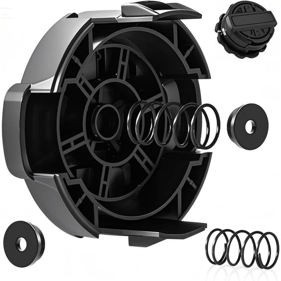 Trimmer Head Cap and Spring Kit Compatible with Dewalt DCST922P1 DCST922B DCST972X1 DCST925 DWO1DT995
