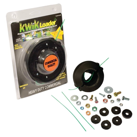 Trimmer Head Compatible with Echo Stihl Husqvarna Curved Straight Shaft String Trimmer Weed Eater Head Lawn Care Fixed Dual Line Heavy Duty 8 In Pre-Cut Line 095 to 155 for Trimmers