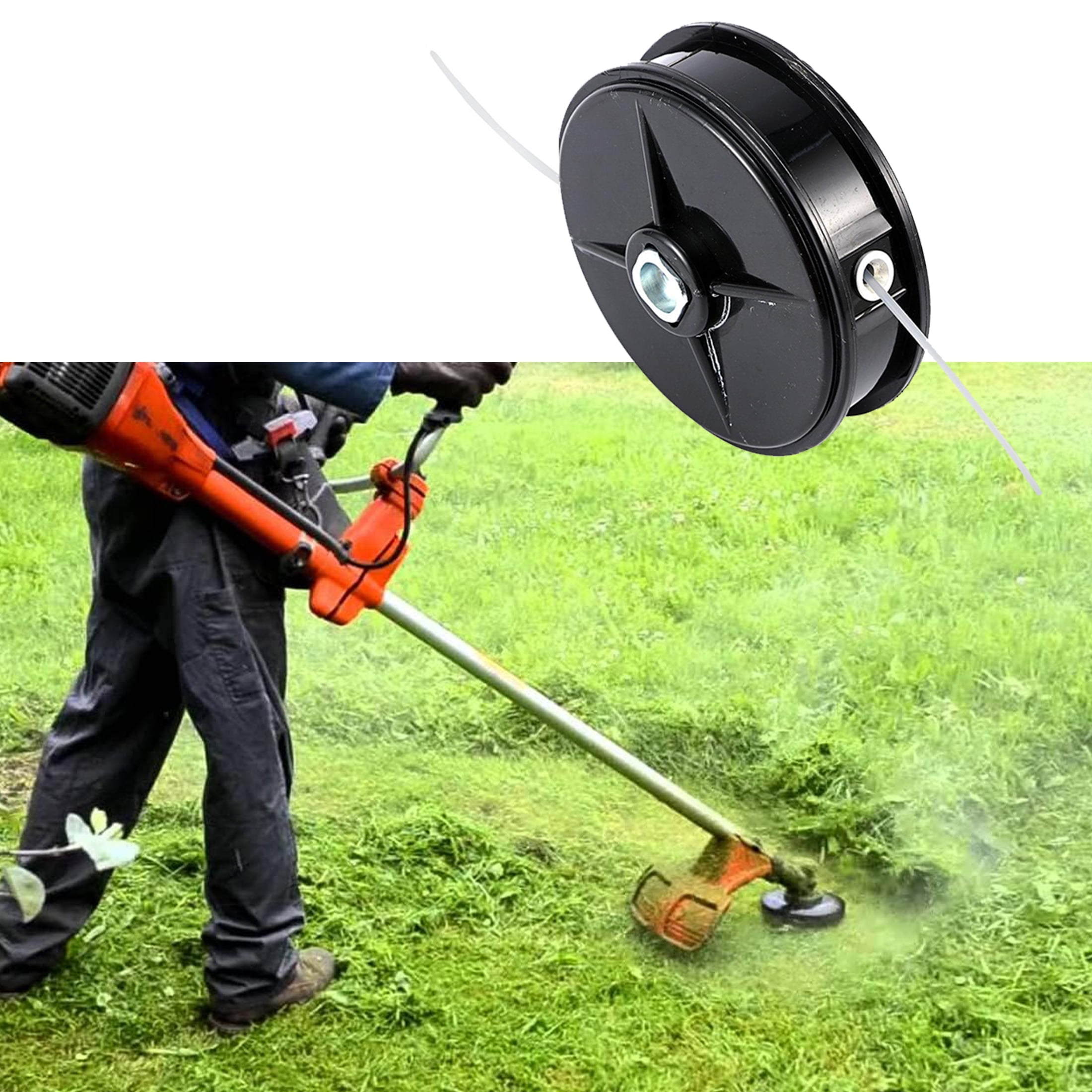 Trimmer Head Replacement Echo Echomatic Bump Head Fits SRM Straight Shaft Trimmers 21560070