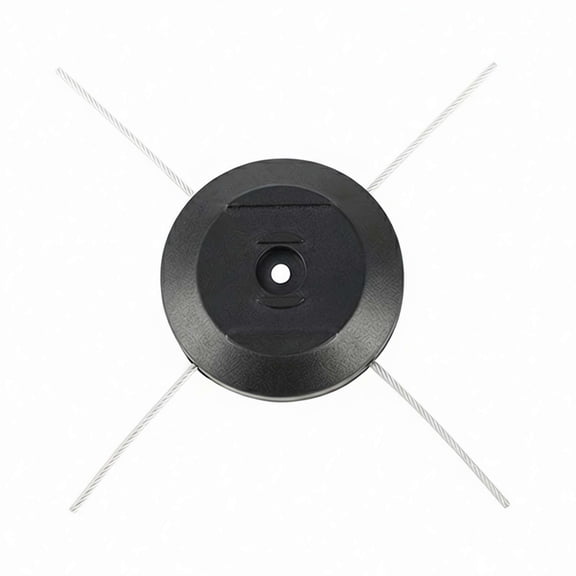 Trimmer Head, Steel Wire Grass Trimmer Head, String Trimmer Replacement Head for Lawn Mower Edging, Steel Wire Weed Brush Cutter Trimmer Head - Size B