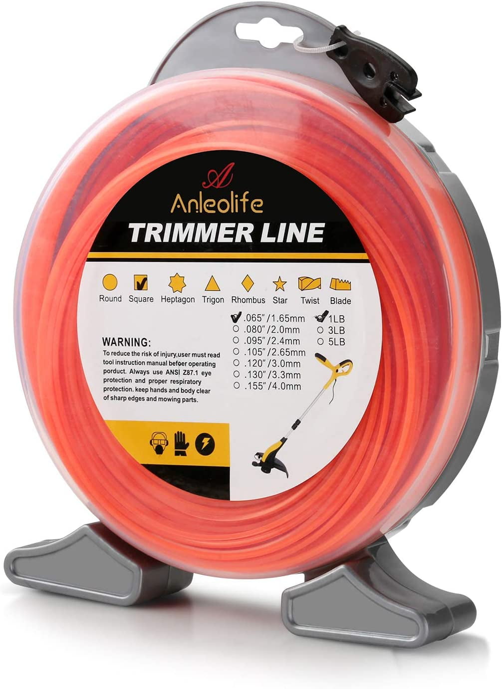 Trimmer Line, 20-Foot, 0.065-Inch