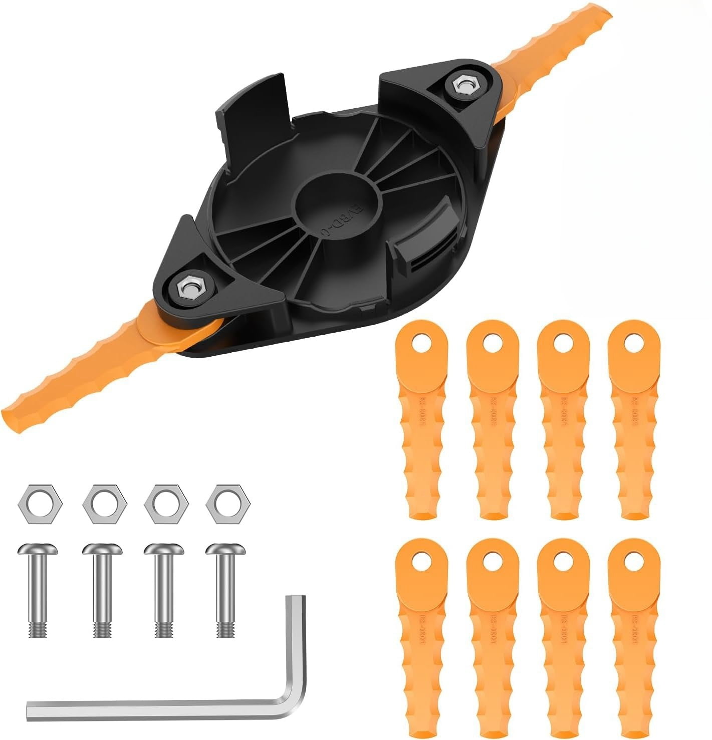 Trimmer Plastic Blades Head,Compatible with Black and Decker