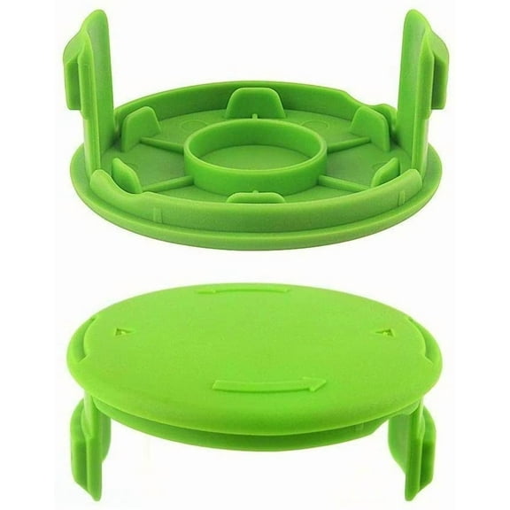 Trimmer Replacement Spools Cap Covers Compatible with Greenworks 21332 21342 24 Volt 40V 80V Cordless Weed Eater with 3411546A-6 Cap Covers Parts Auto-Feed String Edger 16ft 0.065 2925