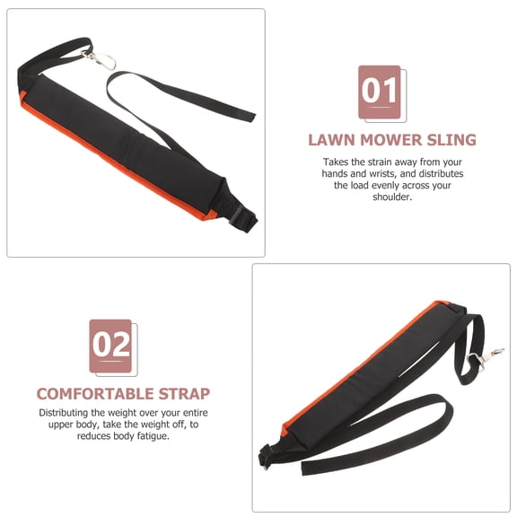 Adjustable Single Shoulder Strap for Lawn Trimmer - Comfortable Carrying Accessory for Easy Transport and Use
