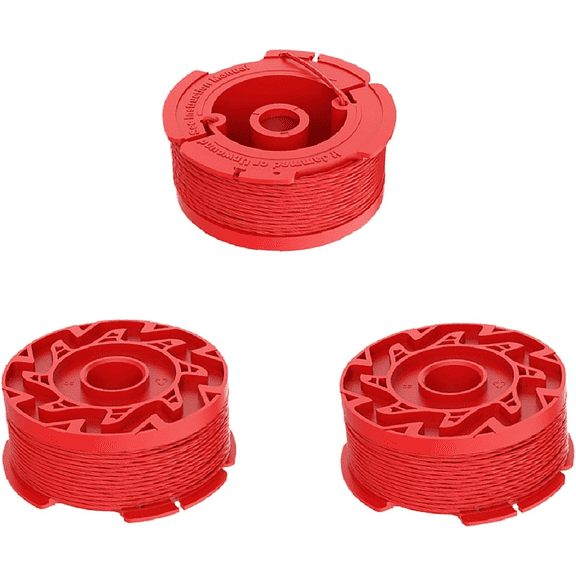 Trimmer Spool 0.080" 20ft Compatible with Craftsman CMCST910 CMCST930P1 CMCST910B CMCST910M Series, 6-Pack with CMZST120SC Cap