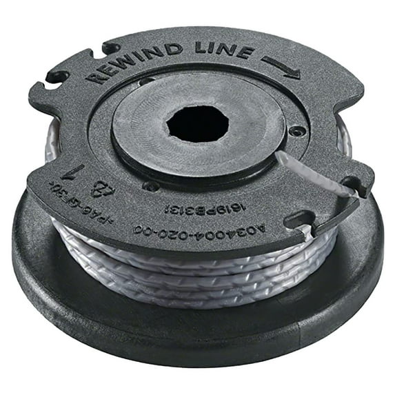 Trimmer Spool Replacement | Universal Fit Mowing Line for String Trimmers | Automatic Feed Cord | 1.6 mm Diameter | 4 m Length | Durable Plastic | Easy Spool Change