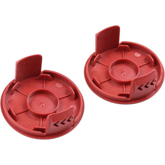 Trimmer Spool Retainer Cap Compatible with Toro 125-8252, Fits Models 51484 51487 51487A 51487AT 51434 51435, 2 Pack
