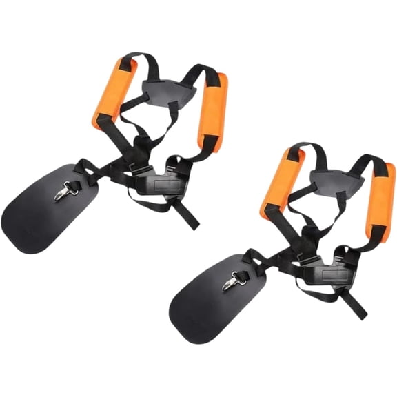 Trimmer Strap Padded Wide Adjustable Clips Shoulder for Gardening Weeding