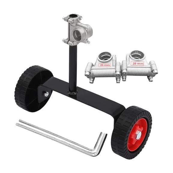 Trimmer Wheel Attachment: Effortless Lawn Care For 26Mm & 28Mm