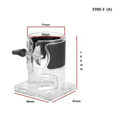 Trimming Machine Base 3703 Brushless Wood Router Wood Trimmer Machine Electric Hand Trimmer Carpentry Tool Woodworking Trimming 3700-3（A）