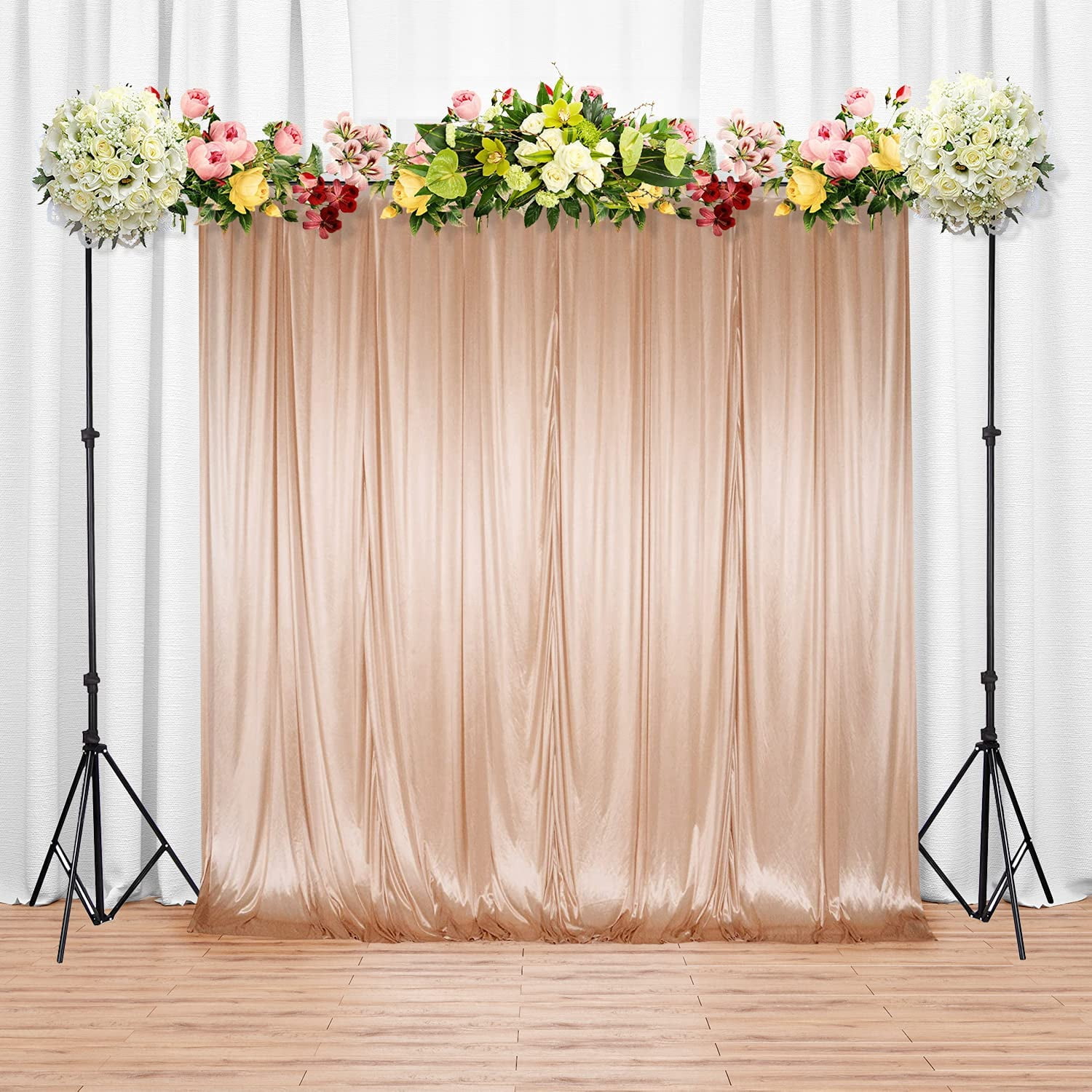 Sequin Backdrop Photography Background Shimmer Sequin Backdrop Curtain for  Wedding Ceremony Party Stage Decoration Prom Wedding Banquet Photo Back 