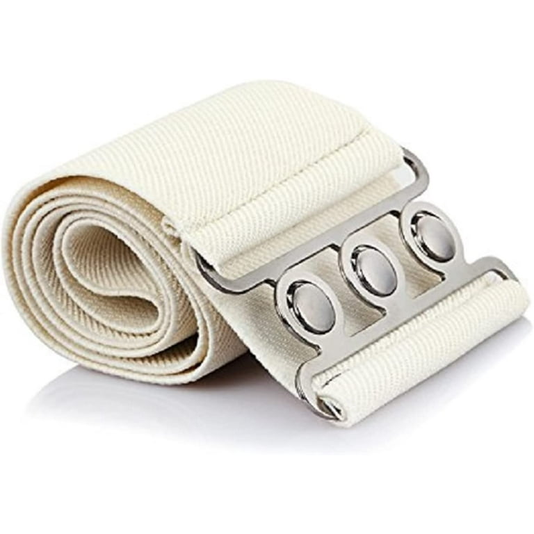 ELASTIC CLIP BELT- Pant Cinch Clip Belt- Black White Kids Belt