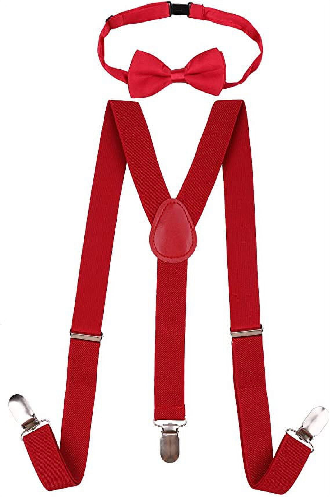 Adjustable Clip On Braces For Trousers Unisex 3 Yard Mens Red Suspenders  For Overall Comfort From Jiekk, $24.61