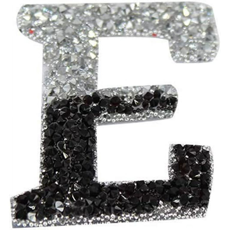 5cm Large Diamante Glitter Letters Numbers Stickers - Self