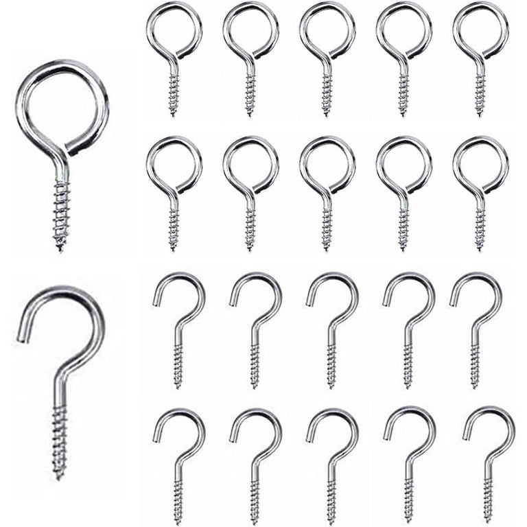 Trimming Shop Metal Screw Hooks and Eyes Heavy Duty