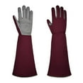 thumbnail image 1 of Trimming Stab-Resistant Gardening Long-Sleeved Gloves Unique Design Hand Protection Flexible And Durable Gardening Gloves for Men & Women,Wine Red,M, 1 of 6