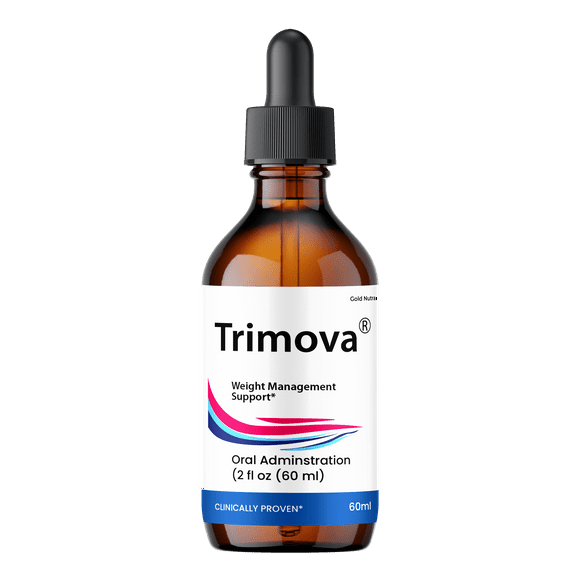 Trimova Drops, Trimova Liquid Supplement for Overall Wellness & Energy, All Natural Formula (1 Pack)