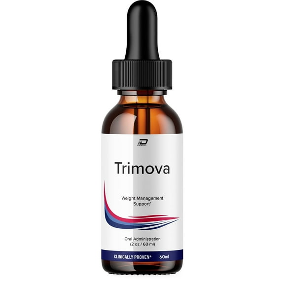 Trimova Metabolism Drops Liquid Supplement - Trimova Drops - Trimova Metabolic Drops (1 Pack - 1 Month Supply)