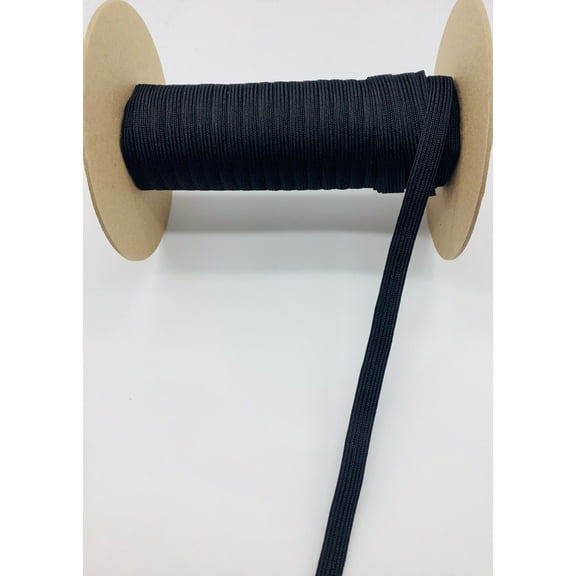 Trimplace Black 1/2" Middy Braid