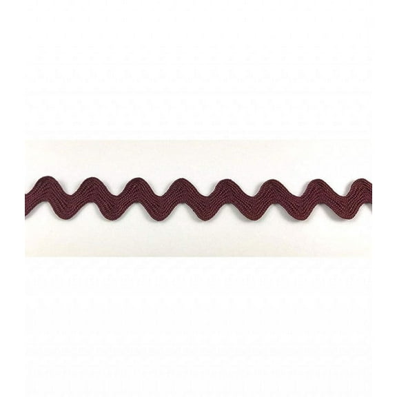 Trimplace Burgundy 1/2" Middy Ric Rac