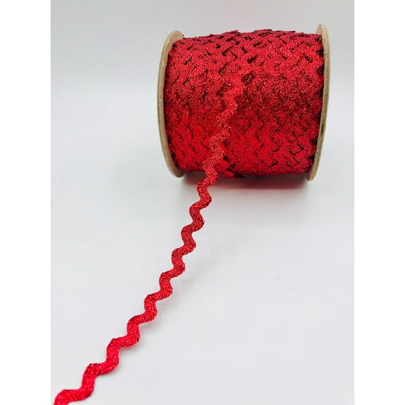Trimplace Red 3/8" Metallic RIC Rac
