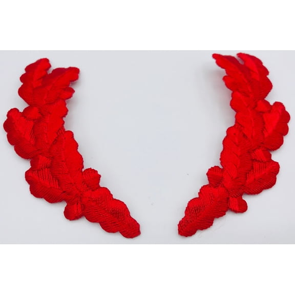 Trimplace Red Scrambled Eggs Appliques - IRON ON