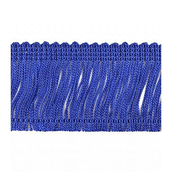 Trimplace Royal Blue 18" Chainette Fringe - Sold by the Yard