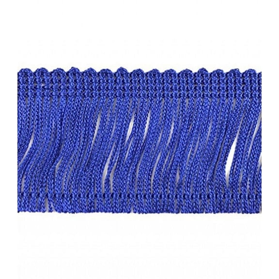 Trimplace Royal Blue 18" Chainette Fringe - Sold by the Yard
