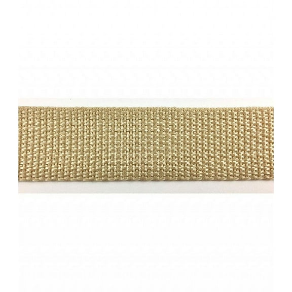 Trimplace Taupe 1 Inch Polypropylene Webbing