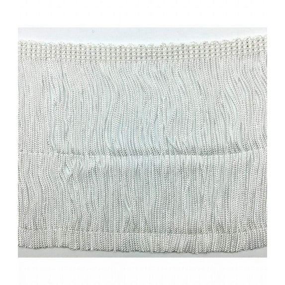 Trimplace White 5" Chainette Fringe