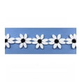 thumbnail image 1 of Trimplace White/Black 1" Daisy Venice Lace, 1 of 1