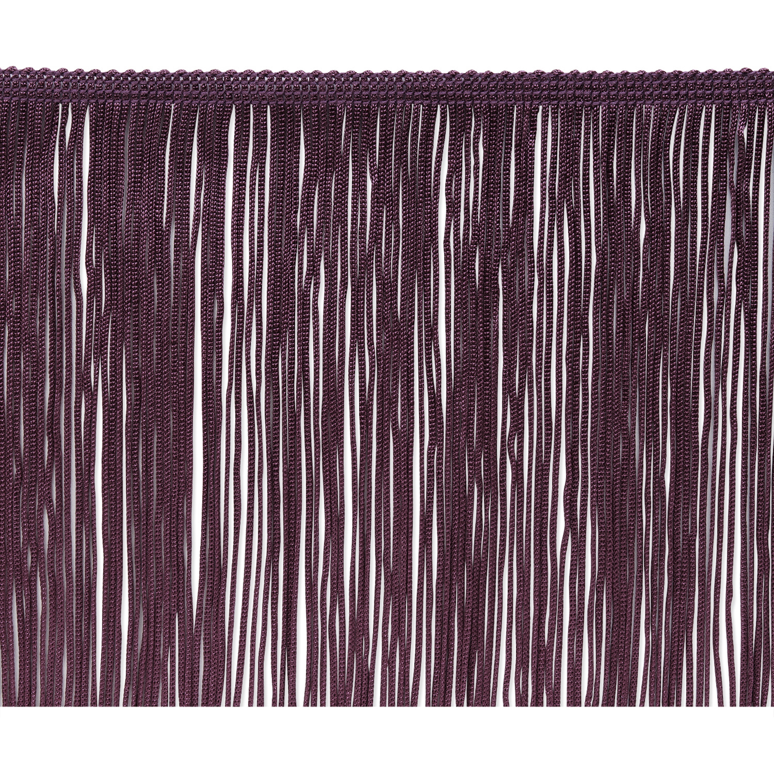 Trims By The Yard 4 Chainette Fringe Trim, Polyester-Made Decorative  Fringe Trim, For Costumes, Uniforms, Home Decor, and Party Decorations,  Washable Fringes, 5-Yard Cut, Eggplant 