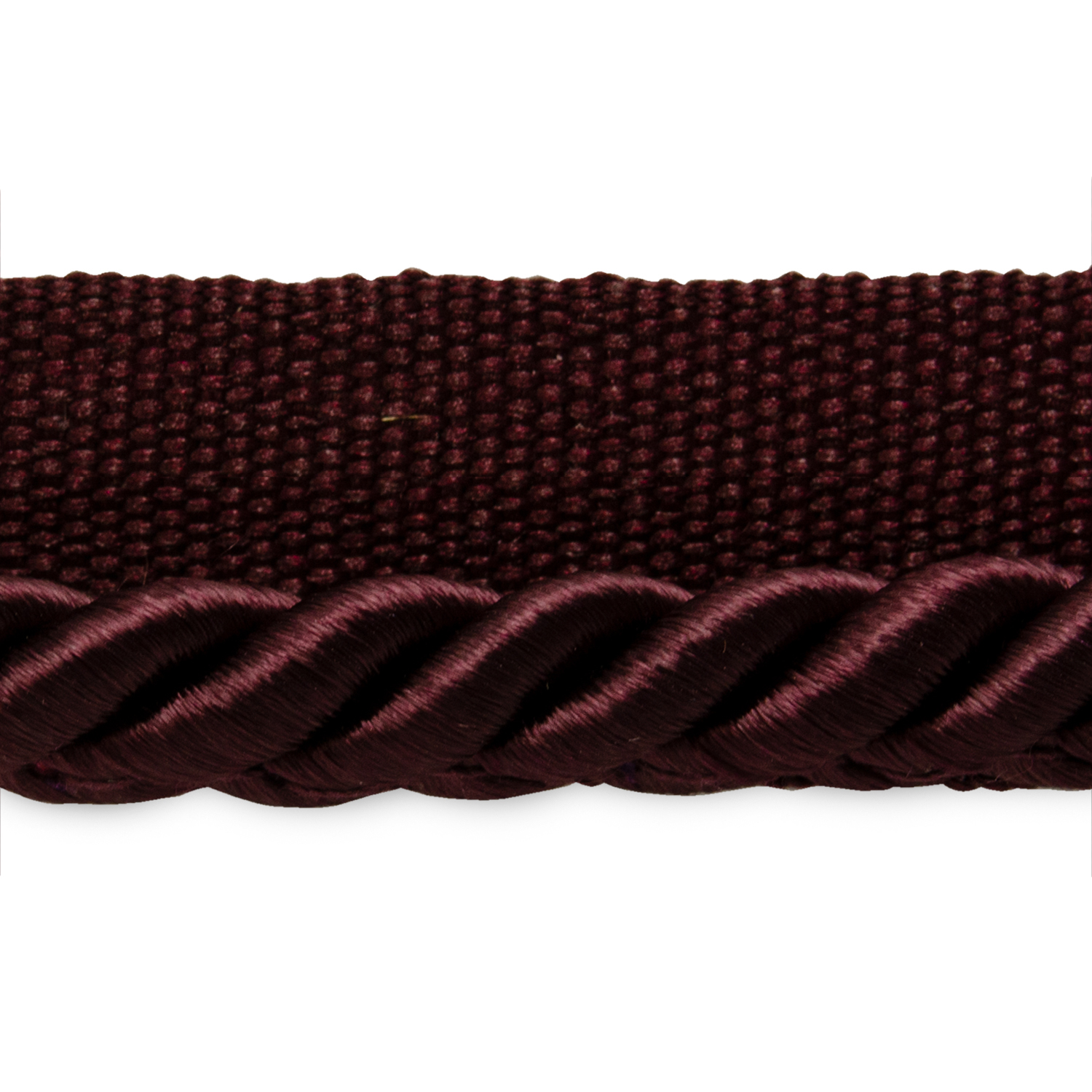 Trims By The Yard Emmerson Lippenkordel – 0,64 Cm Gedrehte Kordel, Schwarz, 4,5 Meter Lang