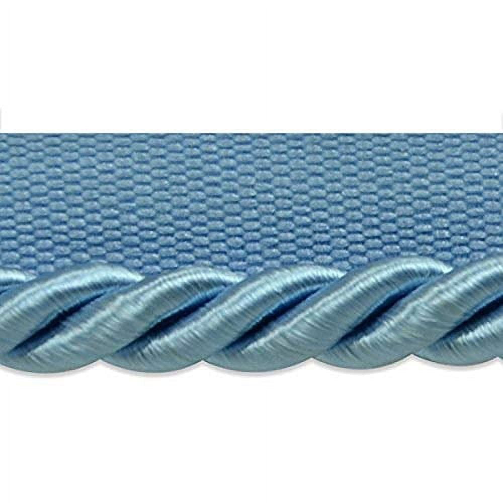 Trims by the Yard Emmerson 1/4" Twisted Lip Cord Trim Blue (20 yard