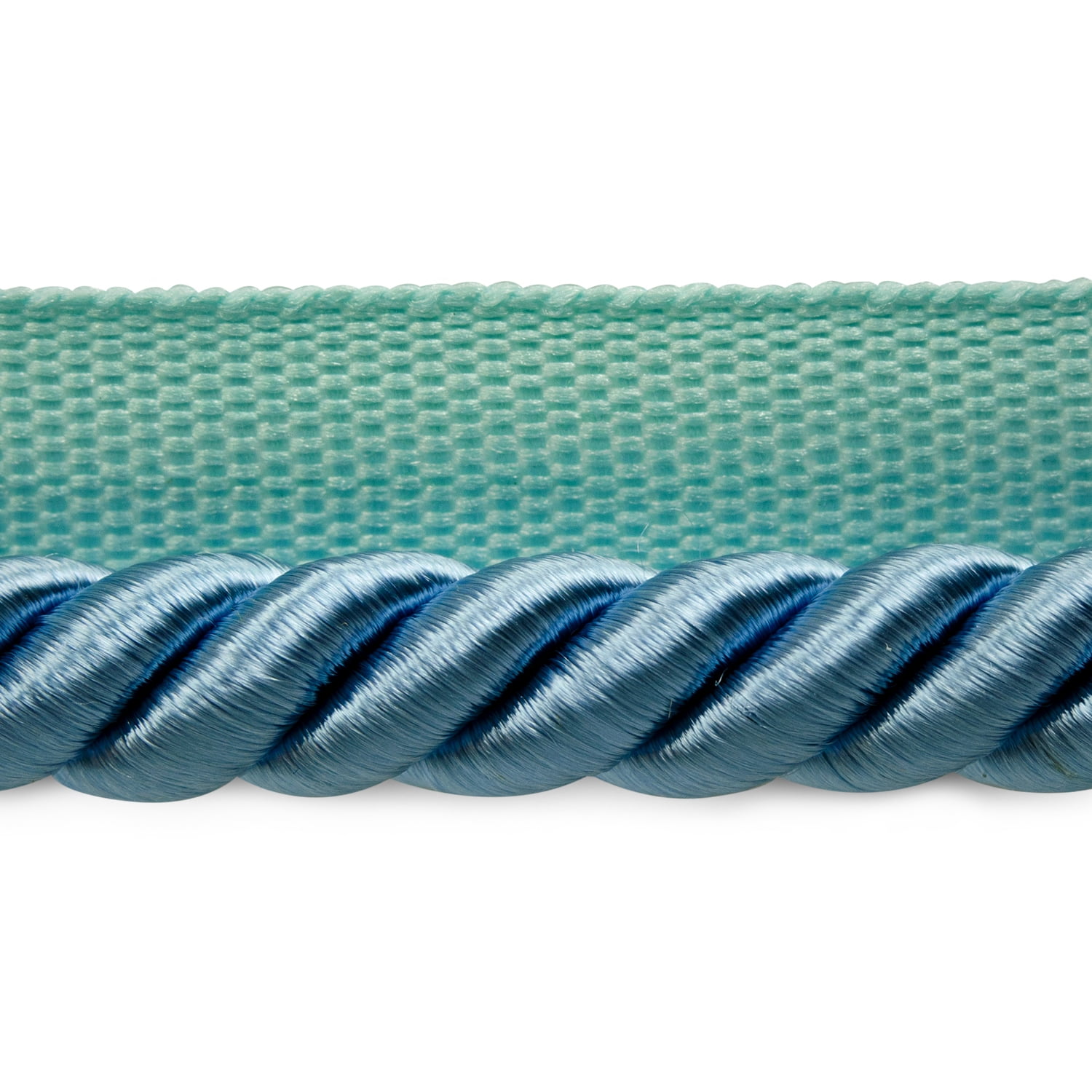 Lip Cord Trim Satin Shiny Piping Cording Cord edge 1/8 WHITE - 11