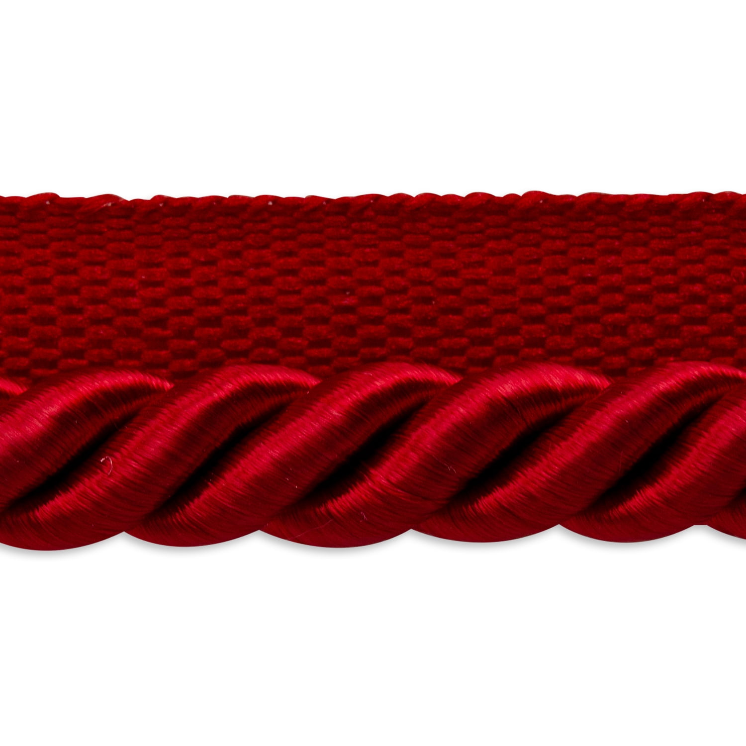 Trims by the Yard Hilda 3/8" Twisted Lip Cord Trim, Versatile Trim for