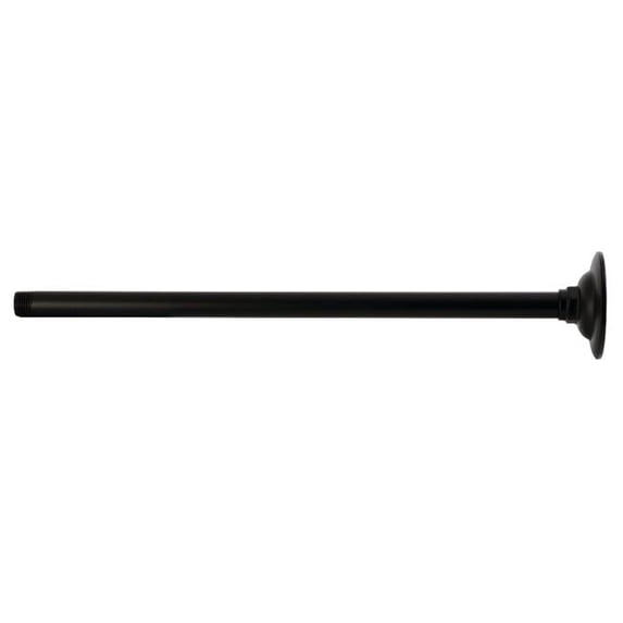 Trimscape 17 in. Raindrop Shower Arm, Matte Black