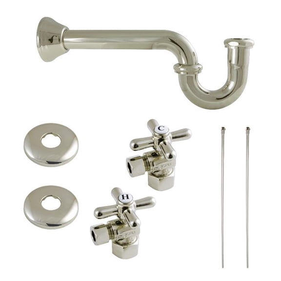 Trimscape Plumbing Supply Kit Combo Polished Nickel