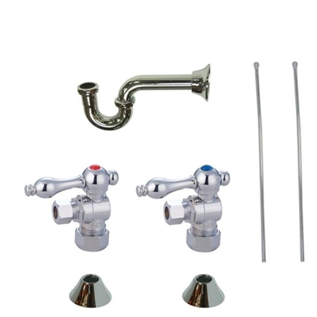 Trimscape Traditional Plumbing Sink Trim Kit with P Trap for Lavatory