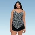 thumbnail image 1 of Women's Rachel 5 Tier Ruffle Tankini Swimsuit Top, 1 of 3