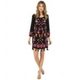 thumbnail image 1 of Trina Turk Women's Sandrah Embroidered Dress, Indigo, 8, 1 of 3