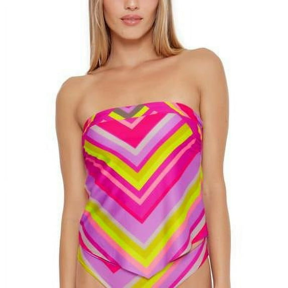 Trina Turk Women's Waltz Striped Tankini Top