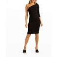 thumbnail image 1 of Trina Turk Womens Fancy One-Sleeve Dress black Size 0 MSRP $198, 1 of 2