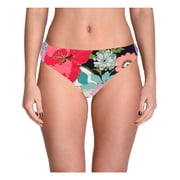 Trina Turk Womens Metallic Hipster Swim Bottom Separates Pink 14